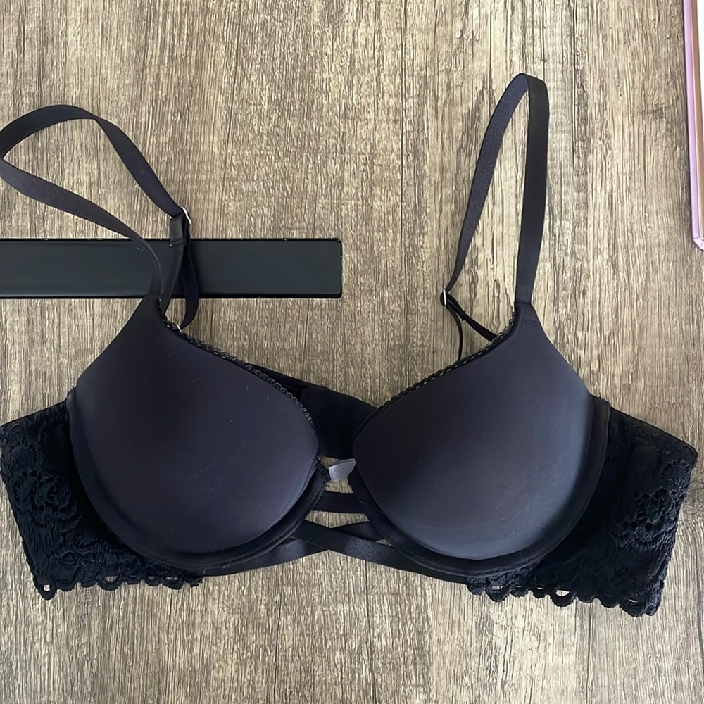 Aerie Black Harper Bra